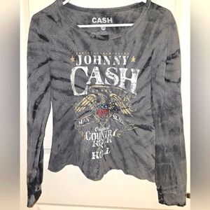 Johnny Cash T-Shirt, Country Tee, Johnny Cash Women's Tshirt. CASH
